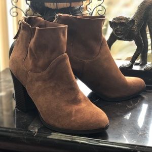 BRASH Booties with Zipper